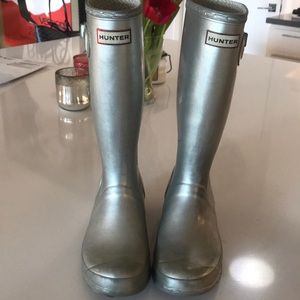 Silver Hunter Boots